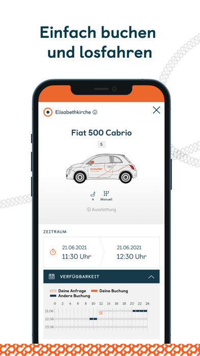 scouter Carsharing Plakat