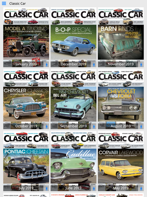 Hemmings Classic Car poster