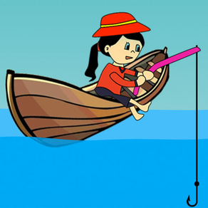 Girl Fishing Games : For Kids Play Catch And Hunting  Big Fish Game