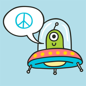 Alien & UFO Stickers