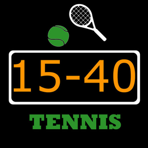 Save-score. Keep tennis scores