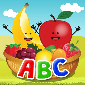 Englisch Lernspiel für Kinder - ABC Obstmarkt