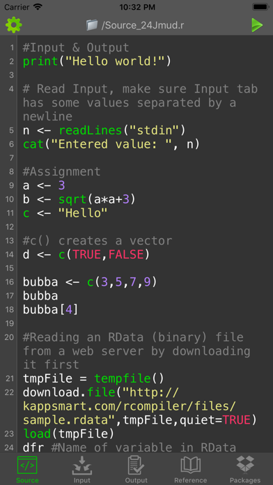 R Programming Compiler poster