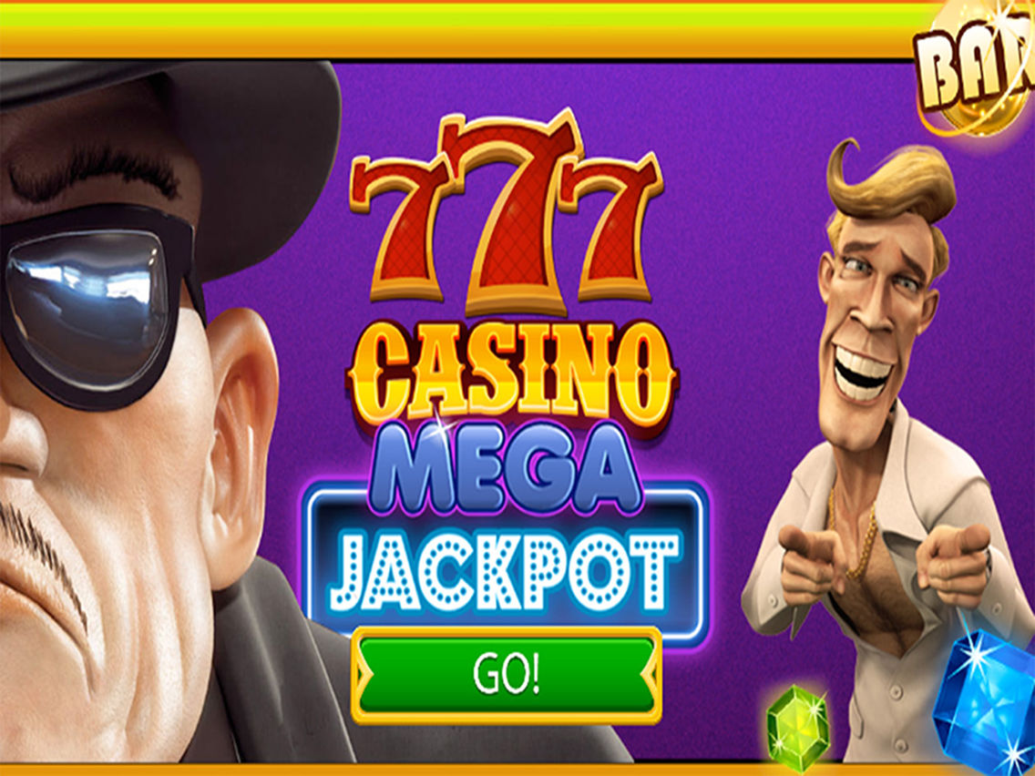 777 Casino - Mega jackpot game poster
