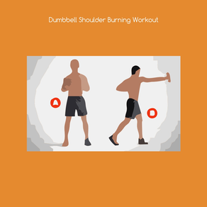 Dumbbell shoulder burning workout