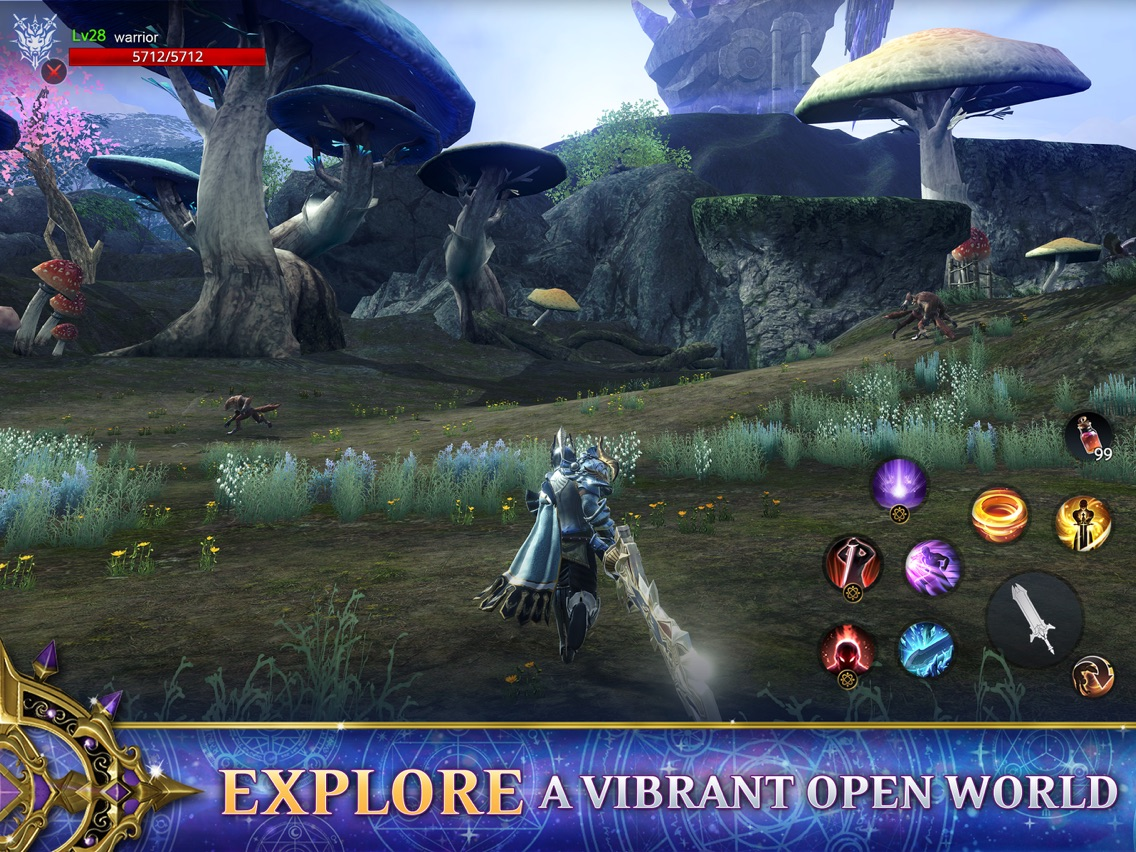 Ax E Alliance VS Empire Gameplay ( OPEN WORLD MMORPG) Android IOS