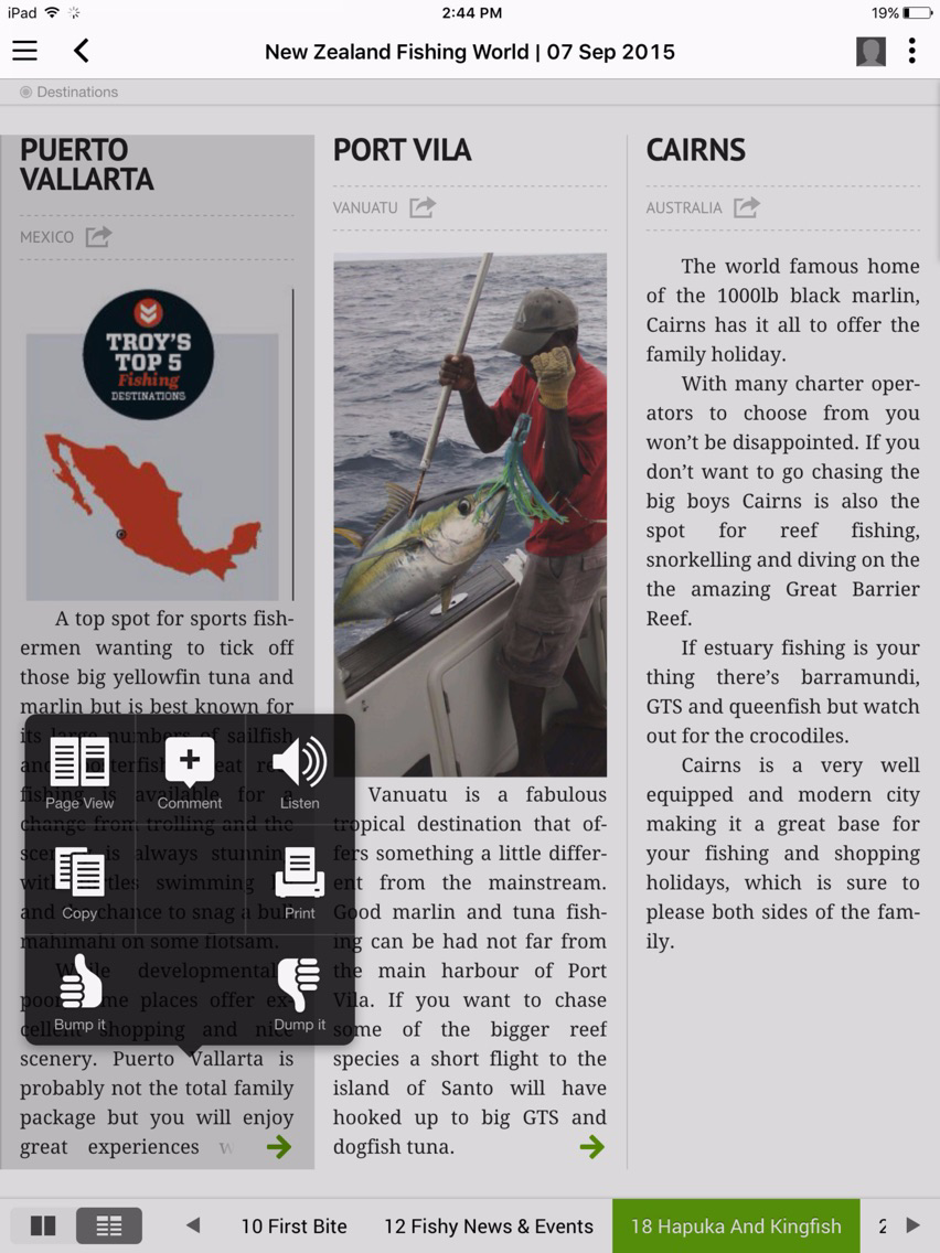 NZ Fishing World for iOS (iPhone/iPad) Free Download at AppPure