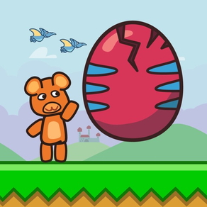 Bear Dash: Dinosaurs Attack