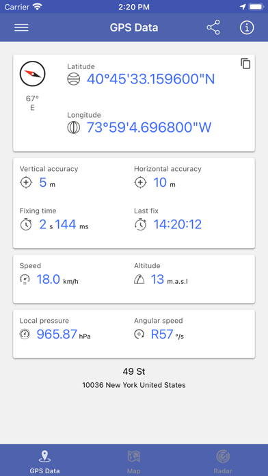 GPS Data Smart poster