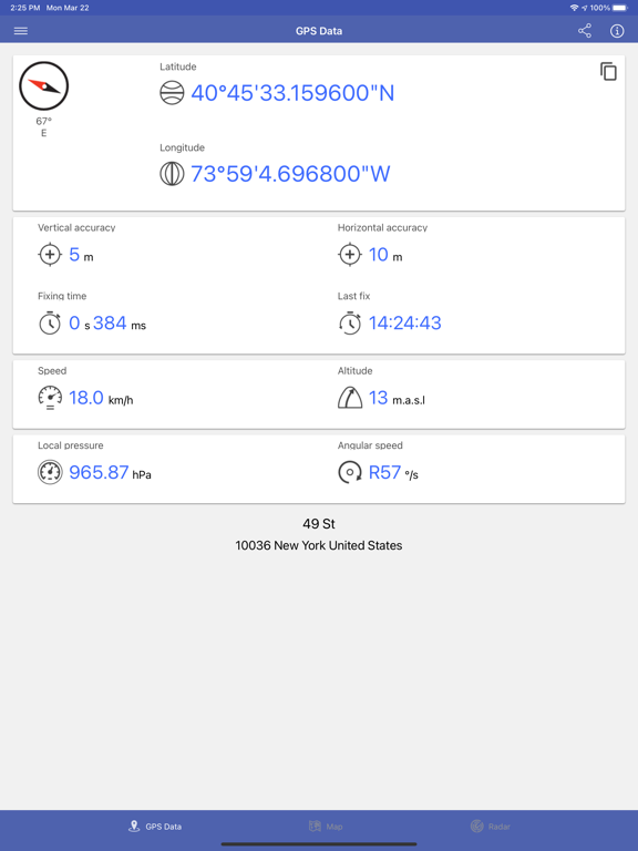 GPS Data Smart poster