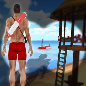 Beach Life Guard Simulator : Sauvetage d’urgence côte & jeu de Simulation de sauvetage