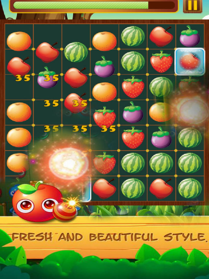 Fruit Connect Star- Fruit Match Free Edition poster