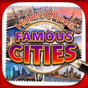 Hidden Objects World Famous Cities Object Spy Time