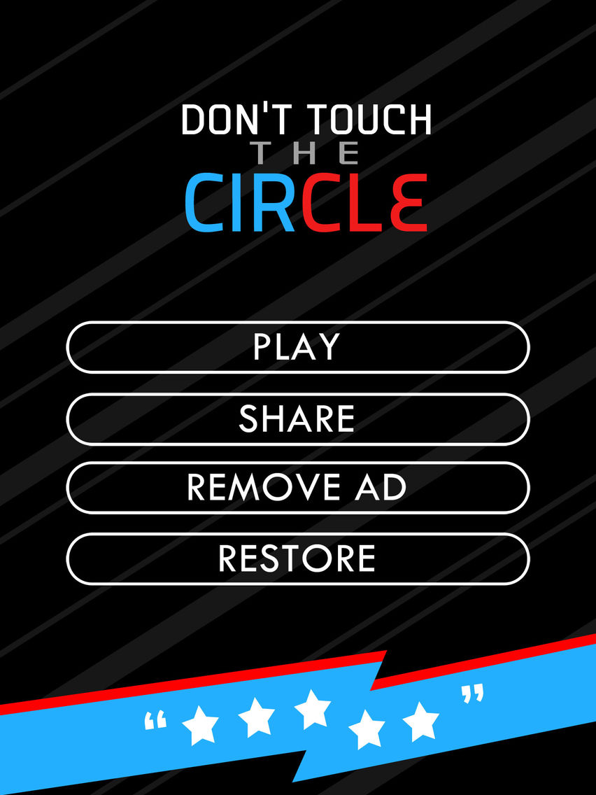 Don't touch the Circle Game poster