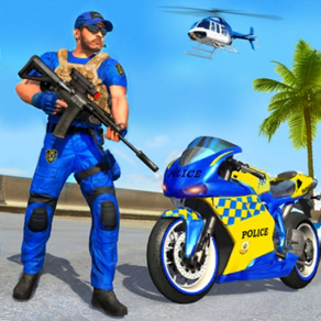 Juego de motos policiales