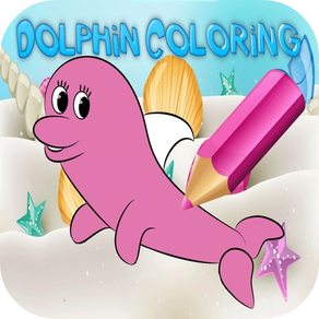 coloring sea creatures - 1st grade drawing