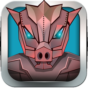 Angry Flying Iron Piggies - Real Steel Sky Runner