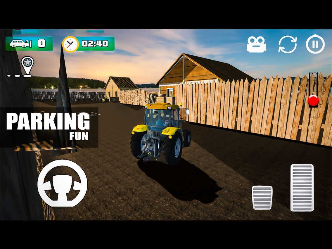 Farming Tractor Parking School 海報