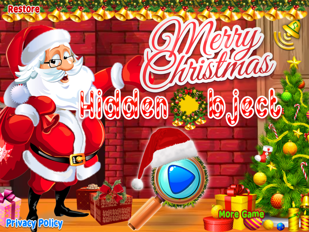 Merry Christmas Hidden Objects The Kids Adventure for iOS (iPhone/iPad ...