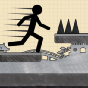 stickman courir jeu de parkour