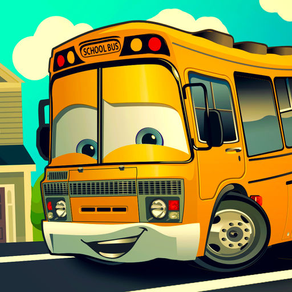 School bus driver racing sim