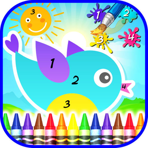 Coloring By Numbers For Kids