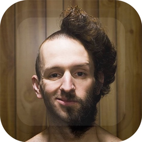 光頭 刮鬍子 幽默 圖片 編輯軟件 - 髮型 設計 髮型屋 蒙太奇 自由