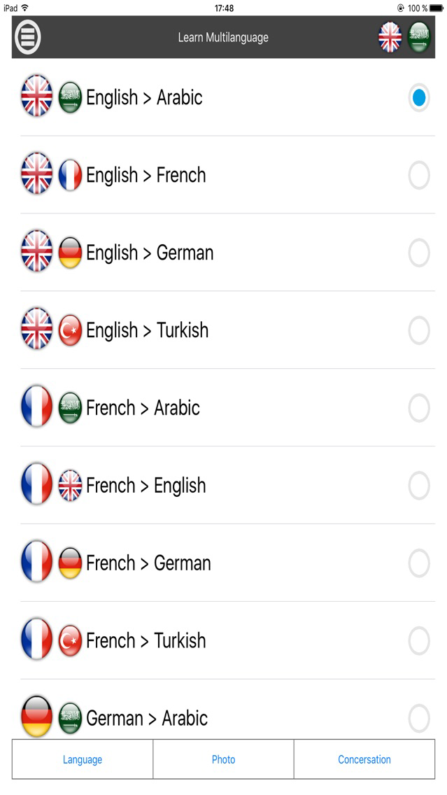 Learn languages 5 in 1 poster