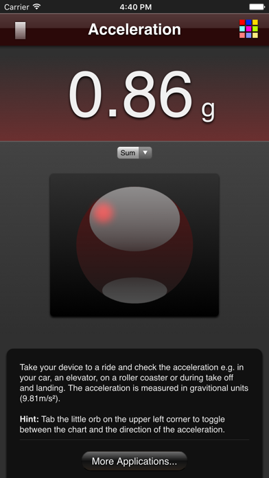 Acceleration poster