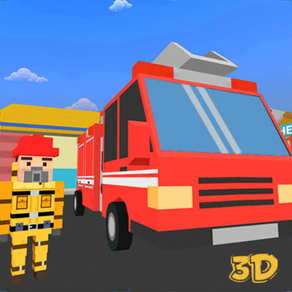 Toon City Fire Fighter Rescue