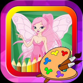 Princess Fairy Tale and Wonderland Coloring page