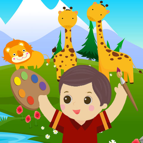 Coloring Animals in Zoo VIP