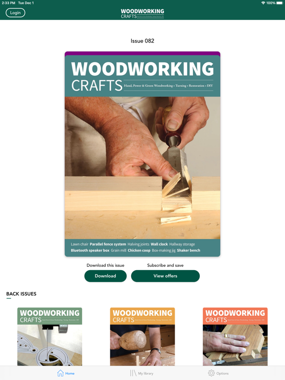 Woodworking Crafts Magazine poster