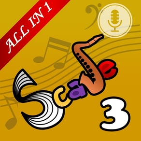 Saxophone Scales All In 1 (Grade3)