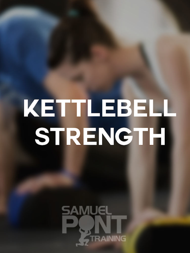 Kettlebell Strength Workout poster