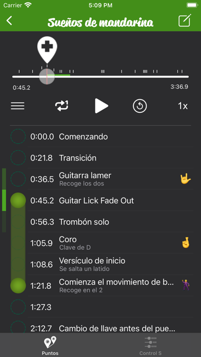 Reproductor de práctica الملصق