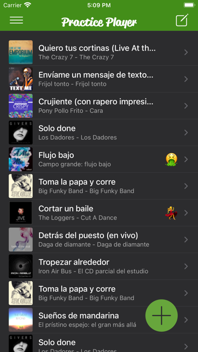 Reproductor de práctica الملصق