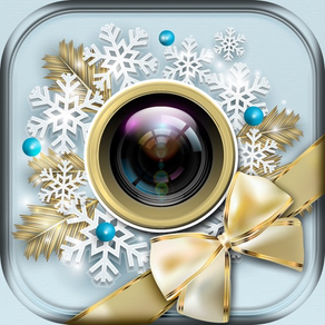 Christmas Photo Frames Edit.or with Xmas Sticker.s