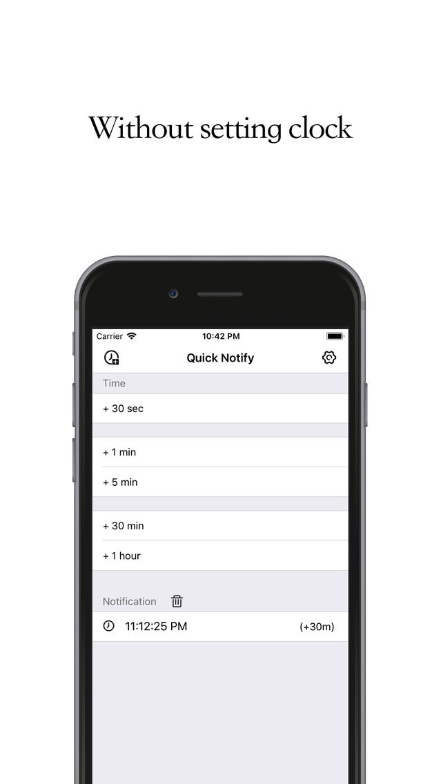 Quick Notify - Reminder poster