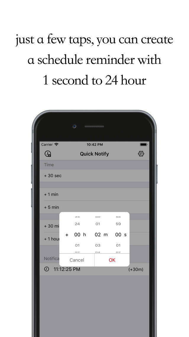 Quick Notify - Reminder poster