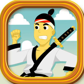 Ninja Shadow Warrior vs Samurai Soldier: Dojo Seige Power Fight