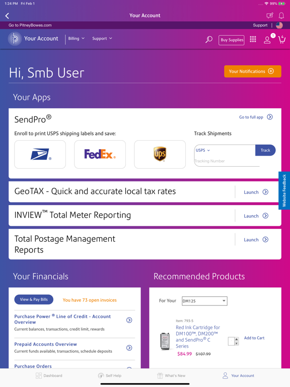 SendPro® Care poster