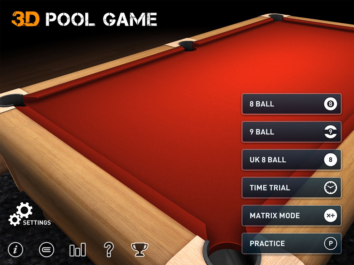 3D Pool Game poster