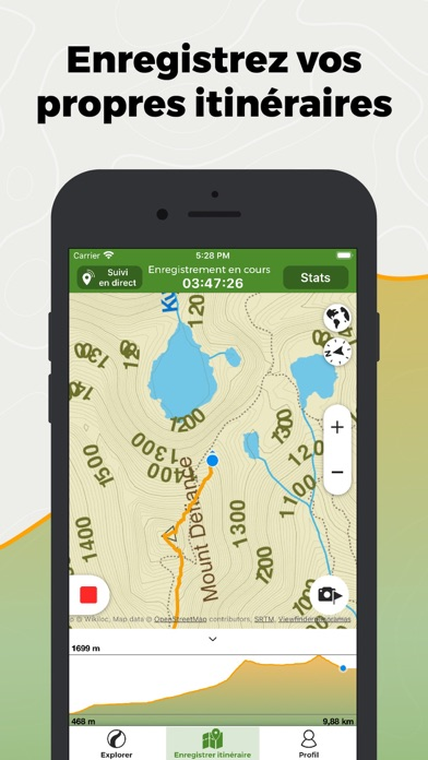 Wikiloc Navigation Outdoor GPS Affiche