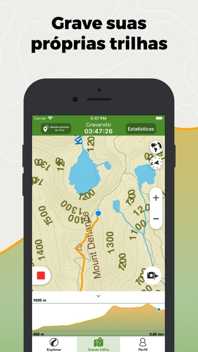 Wikiloc Navegação Outdoor GPS Cartaz