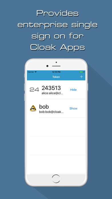 Cloak Mobile Token poster