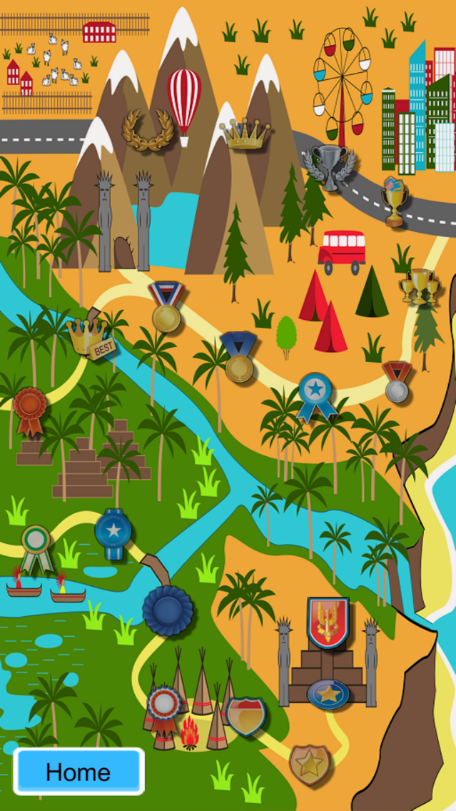 Math Mountain poster