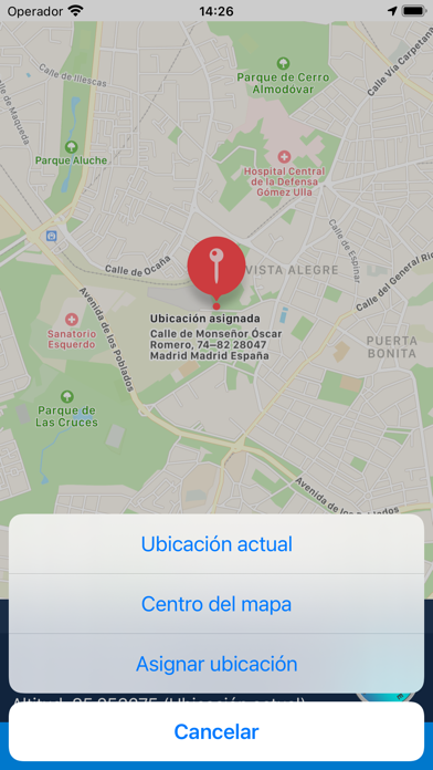 iLocation+: ¡Aquí! الملصق