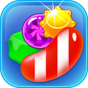 Jelly Burst : Matching 3 sweet candy witch games