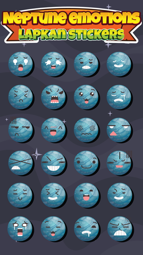 Sticker Me: Neptune Emotion